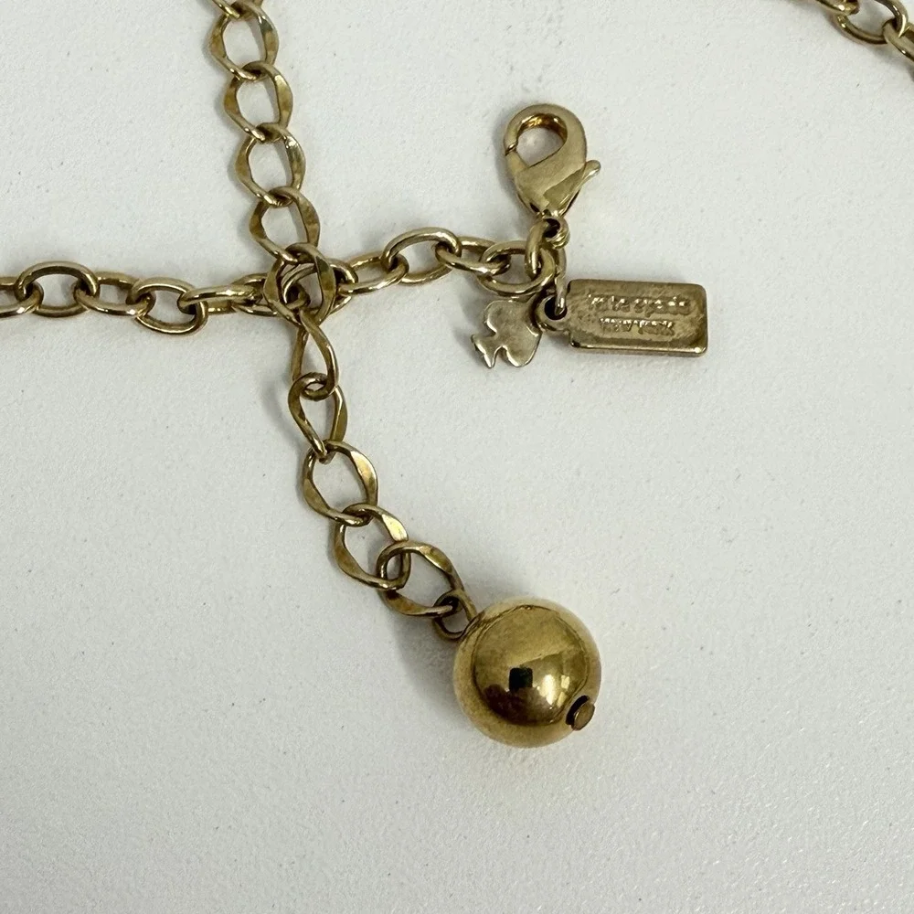 Kate Spade Marquee Bib Necklace With Sleeper Bag